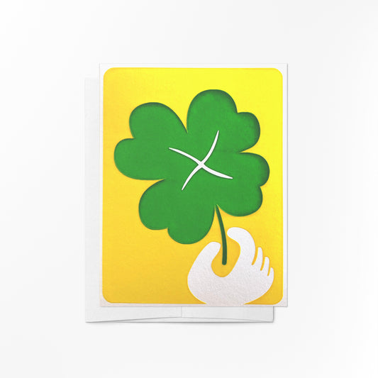 Lucky Clover Card