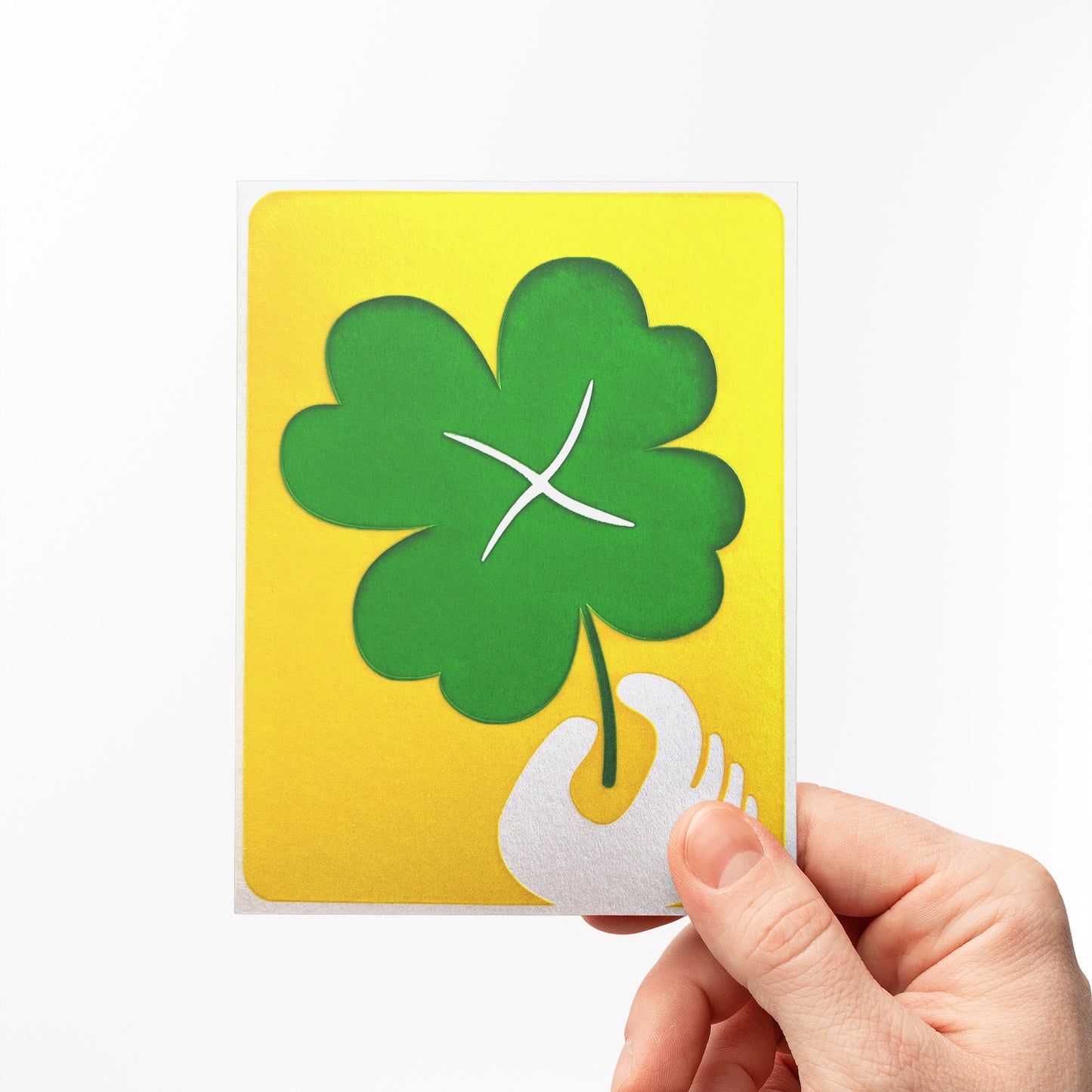 Lucky Clover Card