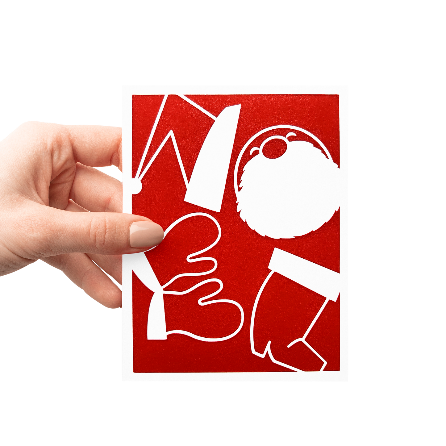 Noel Santa Card