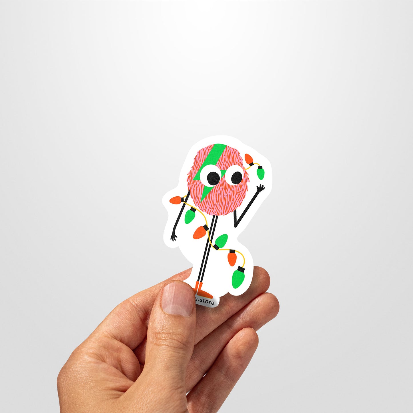 Tangle Ziggy Sticker