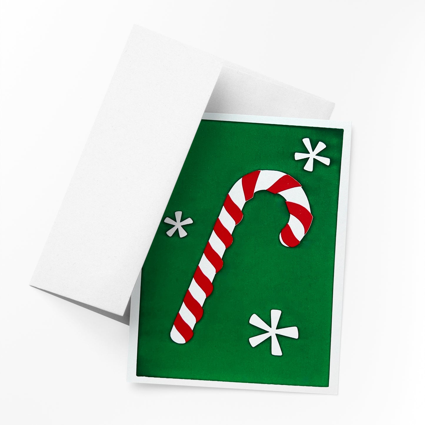 Candy Cane Forest Card