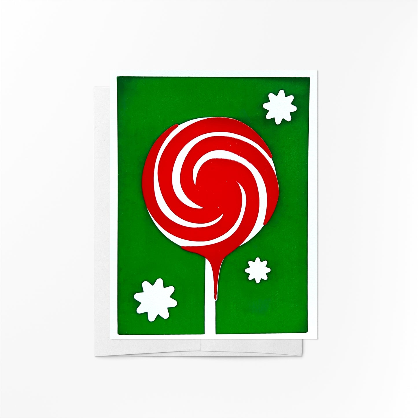 Starburst Lolly Card