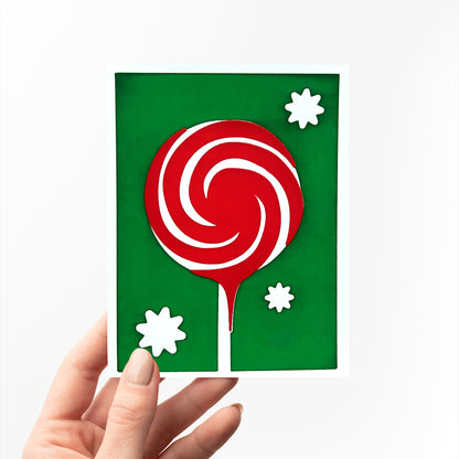 Starburst Lolly Card