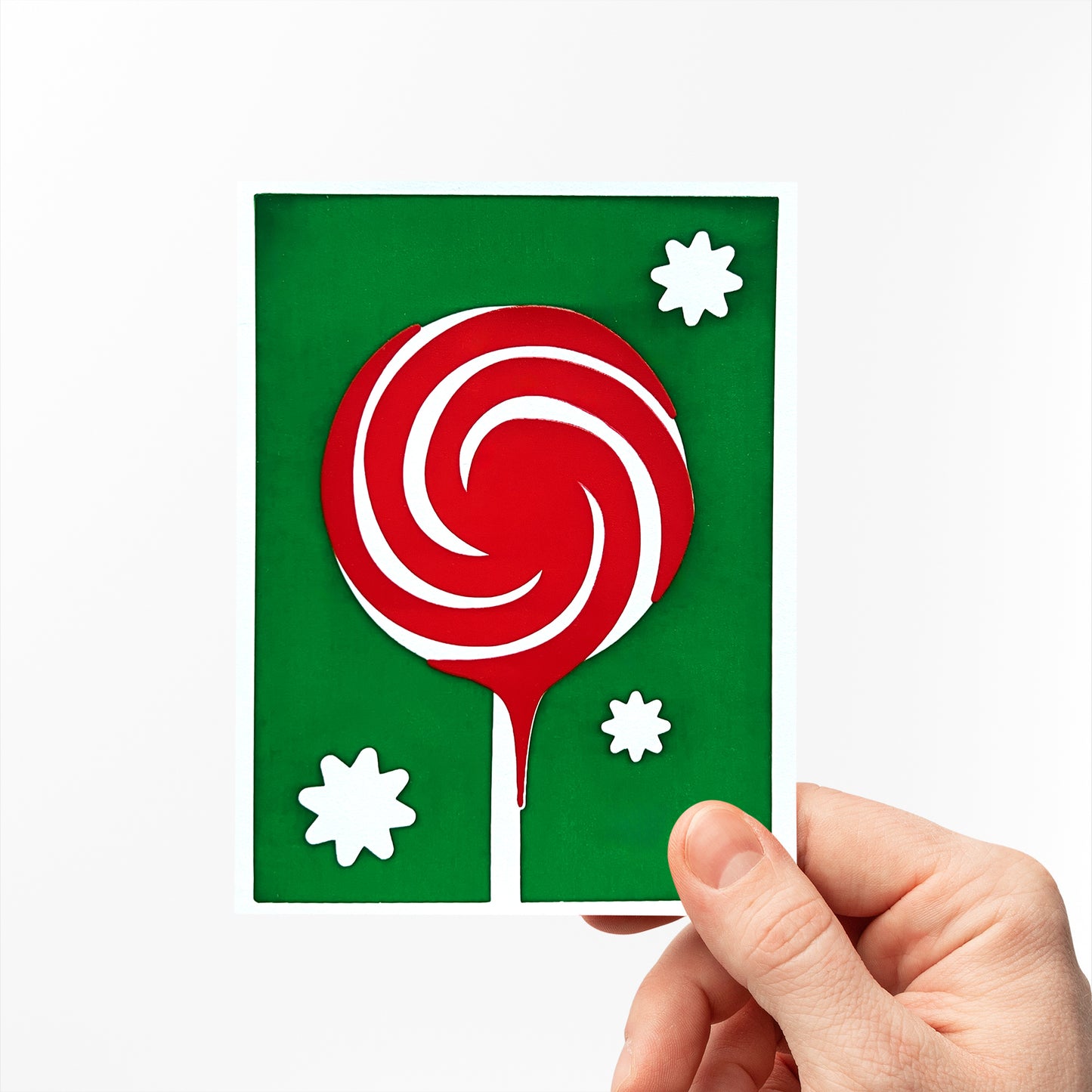 Starburst Lolly Card