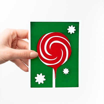 Starburst Lolly Card