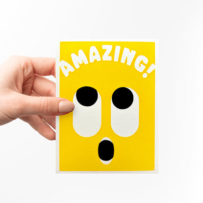 "AMAZING!" card