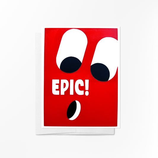 "EPIC!" card