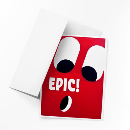 "EPIC!" card