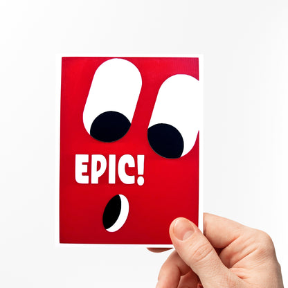 "EPIC!" card