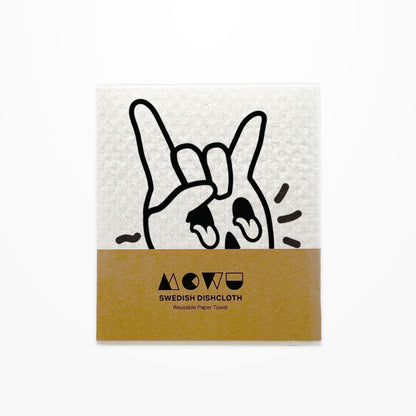Rock‘n’ Ghoul Dishcloth