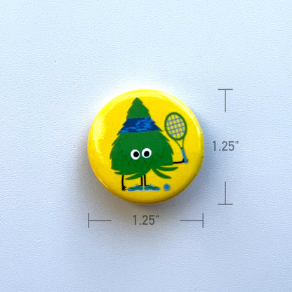 Woody, Forest Creature Pinback Button