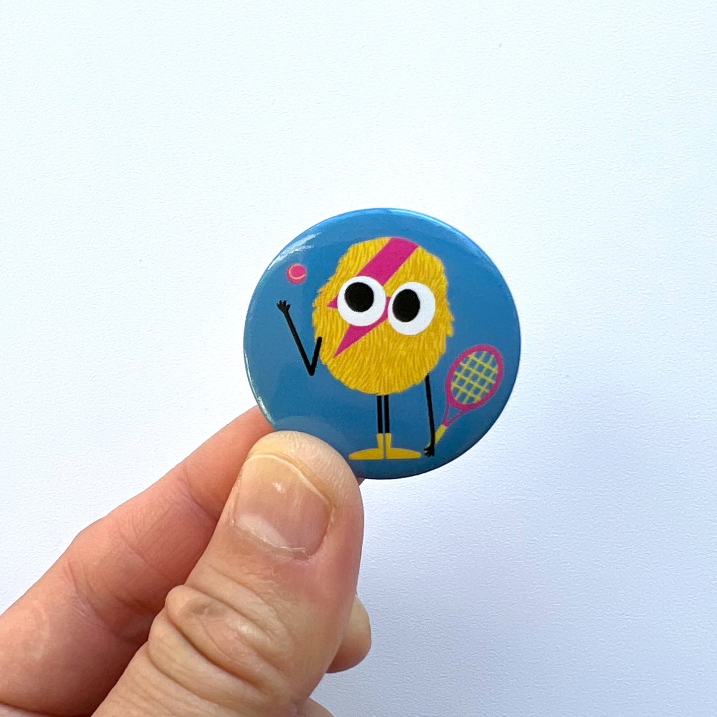 Ziggy, Lightning Creature Pinback Button