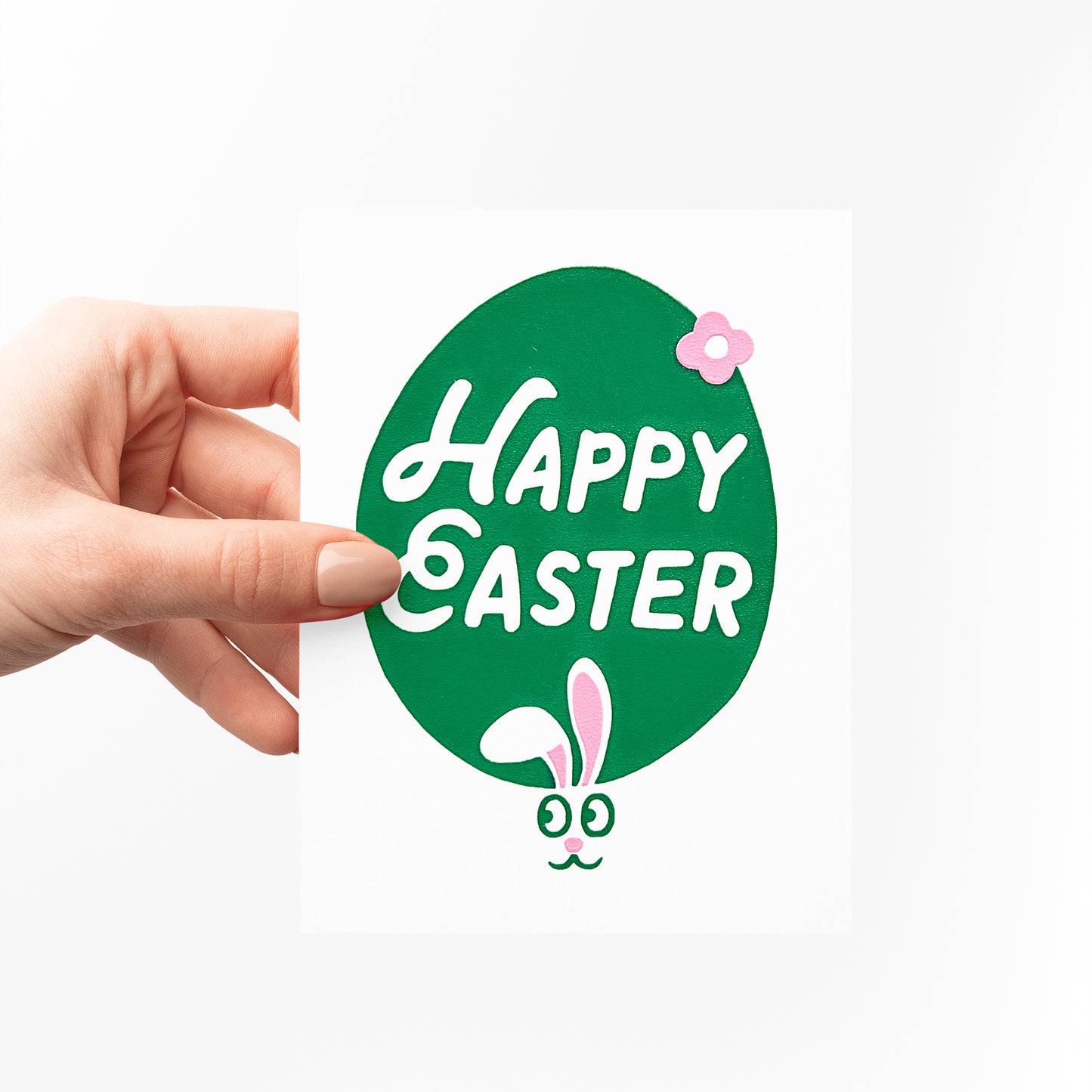 Hoppy Bunny Card