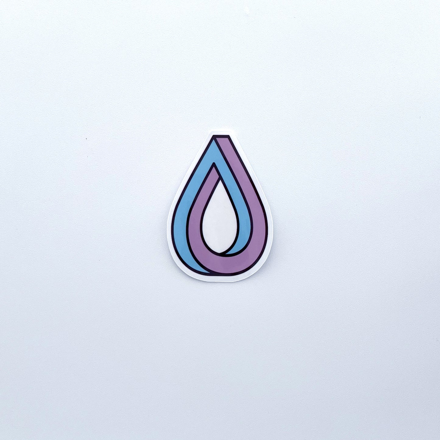 Cosmic Drop Clear Sticker