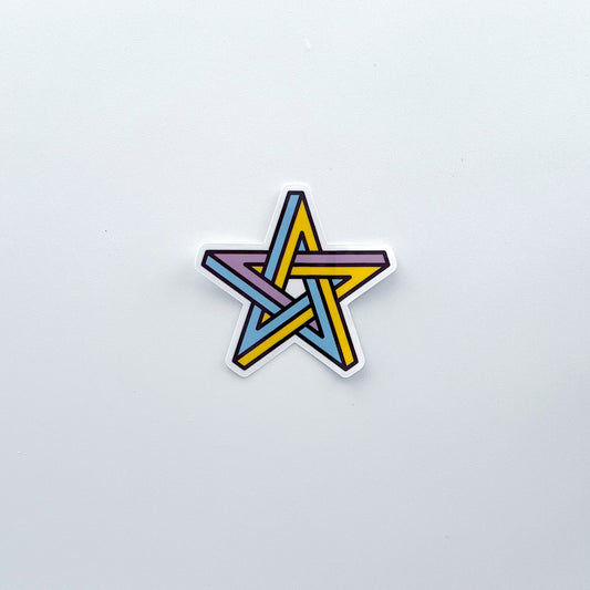 Astral Star Clear Sticker