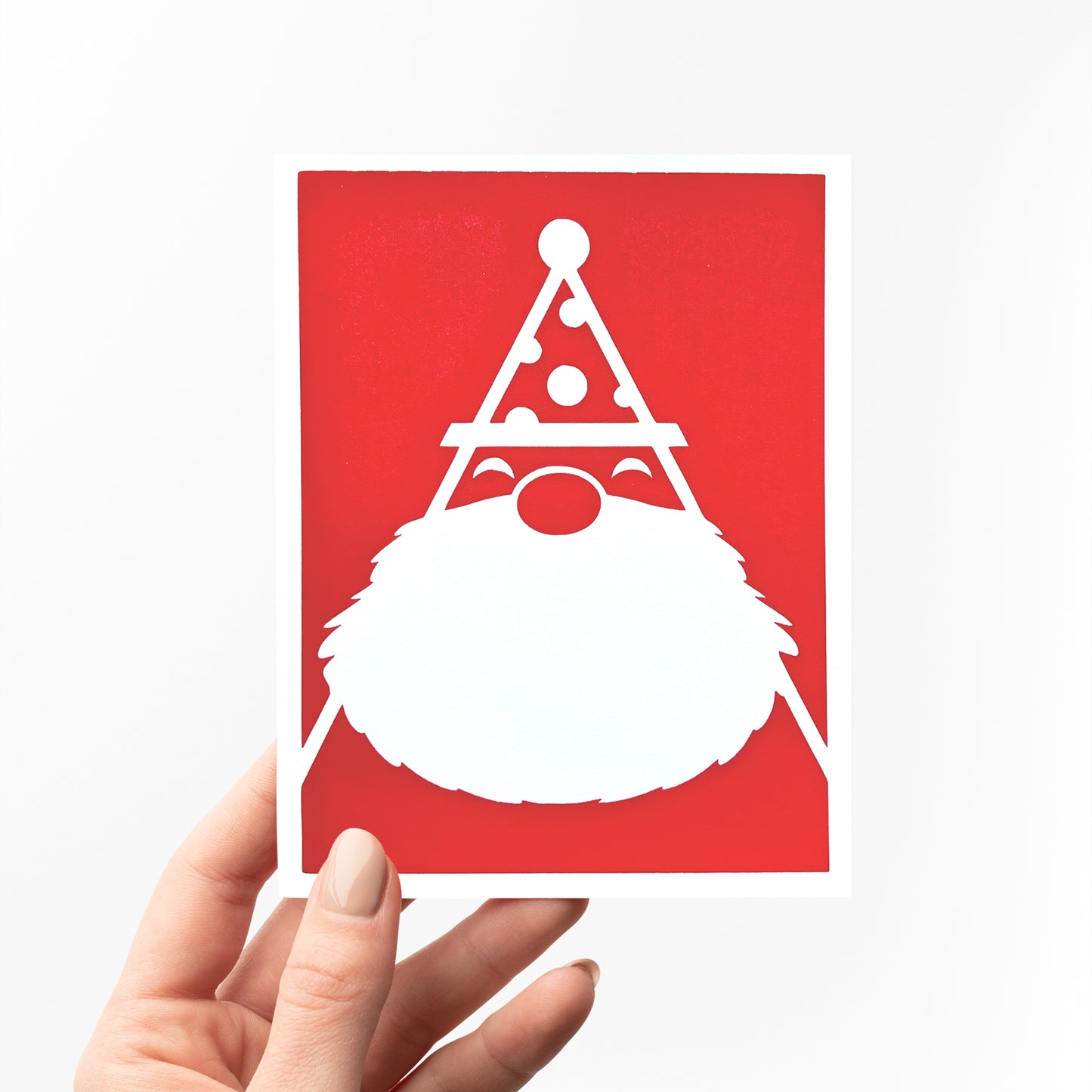 Santa's Jolly Cap Card