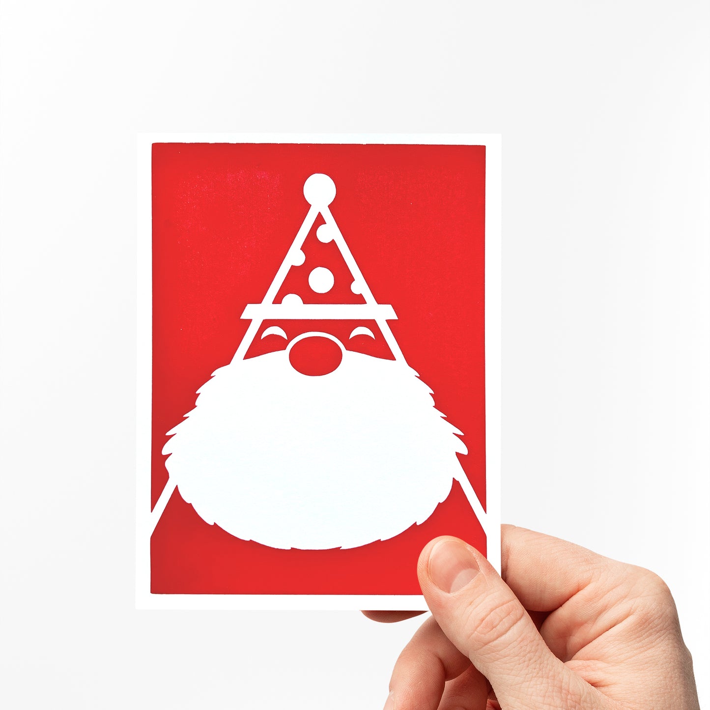 Santa's Jolly Cap Card