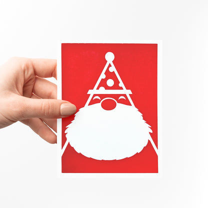 Santa's Jolly Cap Card