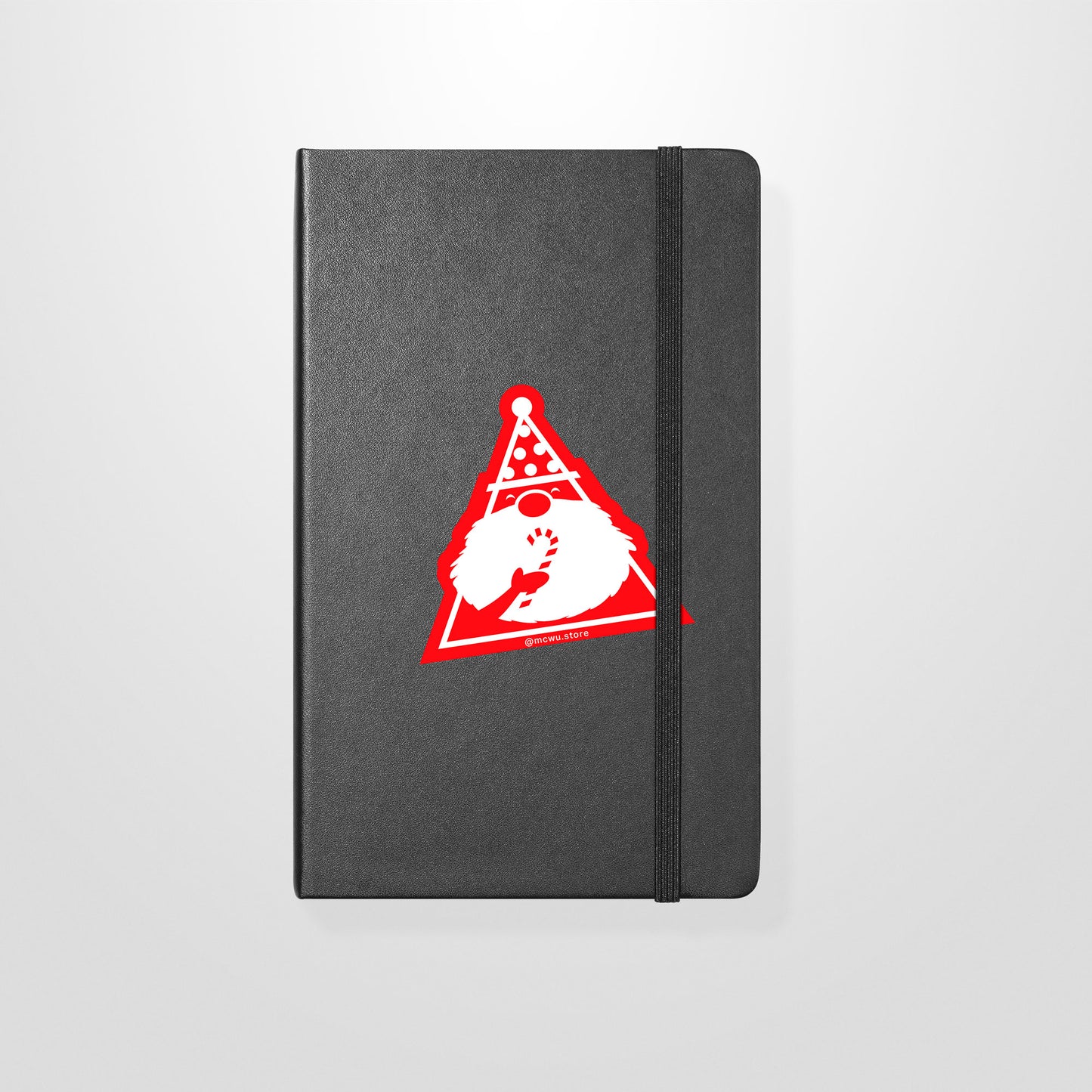 Merry Munching Santa Sticker