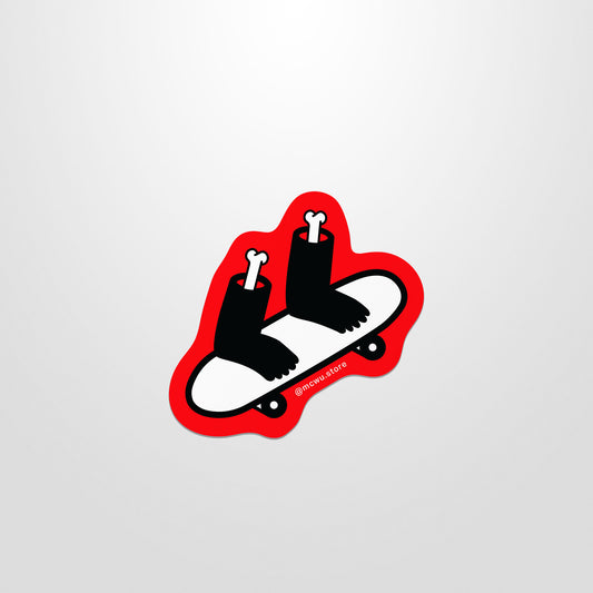 Skate & Slash Sticker
