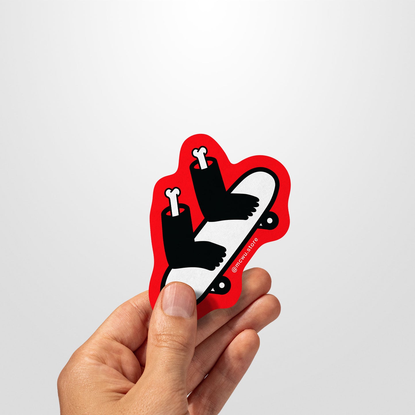 Skate & Slash Sticker